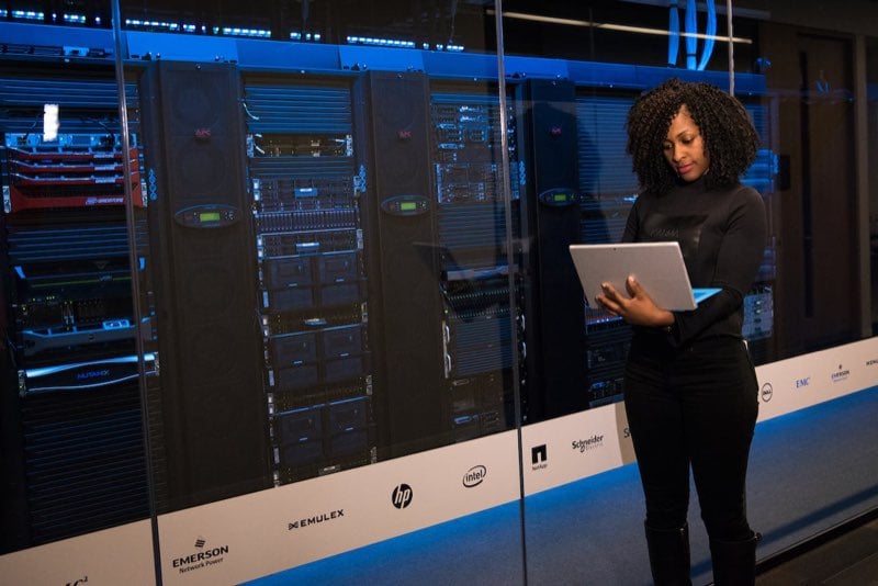 HRIS software enables data to be centralized and secured on servers.